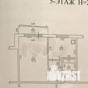 1-к квартира, вторичка, 37м2, 5/10 этаж