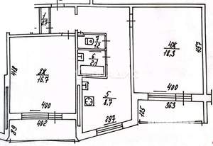 2-к квартира, вторичка, 64м2, 8/10 этаж