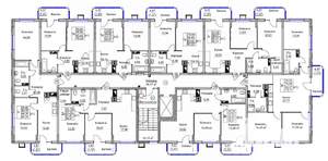 1-к квартира, вторичка, 40м2, 6/9 этаж