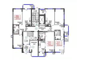 2-к квартира, вторичка, 57м2, 1/9 этаж