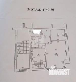 1-к квартира, вторичка, 49м2, 3/4 этаж