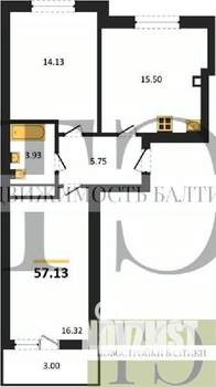 Фото квартиры на продажу (1)