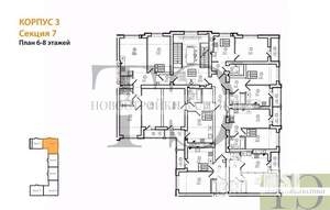 1-к квартира, вторичка, 33м2, 6/9 этаж