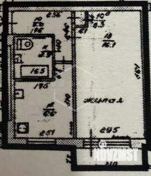 1-к квартира, вторичка, 30м2, 2/5 этаж