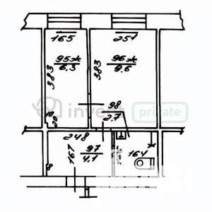 2-к квартира, вторичка, 23м2, 4/5 этаж