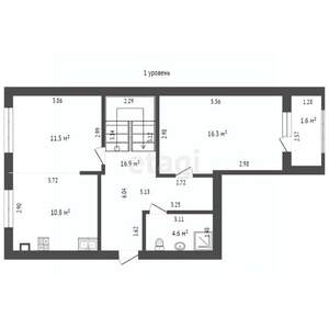 3-к квартира, вторичка, 114м2, 5/5 этаж