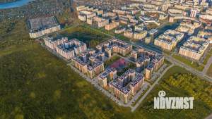 1-к квартира, строящийся дом, 33м2, 9/9 этаж