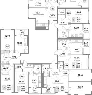 1-к квартира, вторичка, 39м2, 5/10 этаж