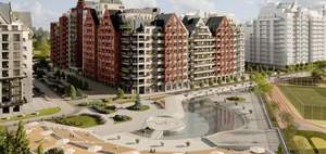 2-к квартира, вторичка, 101м2, 9/13 этаж