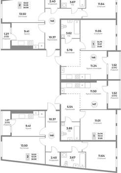 1-к квартира, вторичка, 33м2, 2/10 этаж