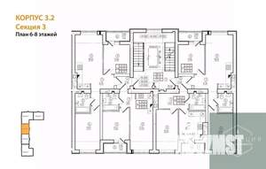 1-к квартира, вторичка, 35м2, 8/9 этаж