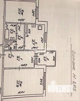 2-к квартира, вторичка, 56м2, 3/9 этаж