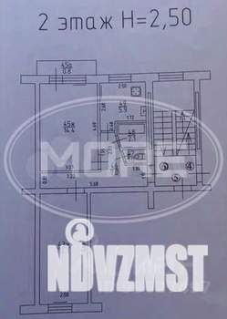 2-к квартира, вторичка, 45м2, 2/5 этаж