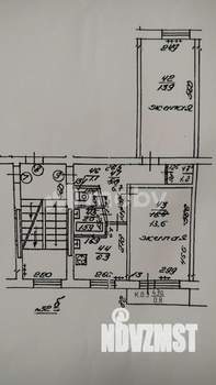 2-к квартира, вторичка, 46м2, 3/5 этаж