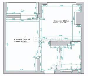 1-к квартира, вторичка, 42м2, 17/17 этаж