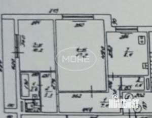 2-к квартира, вторичка, 52м2, 2/10 этаж