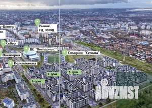 1-к квартира, вторичка, 44м2, 4/9 этаж