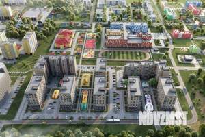 2-к квартира, строящийся дом, 67м2, 6/9 этаж