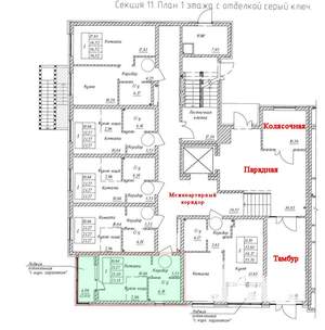Студия квартира, вторичка, 25м2, 1/11 этаж