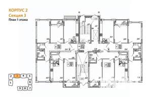 2-к квартира, вторичка, 67м2, 6/9 этаж