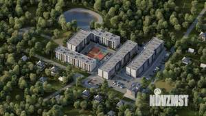1-к квартира, строящийся дом, 37м2, 4/4 этаж