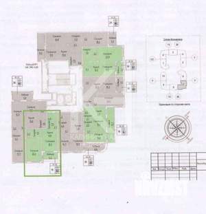 2-к квартира, строящийся дом, 67м2, 3/9 этаж