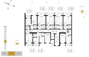 1-к квартира, вторичка, 34м2, 4/9 этаж