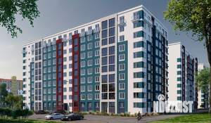 1-к квартира, строящийся дом, 32м2, 8/9 этаж
