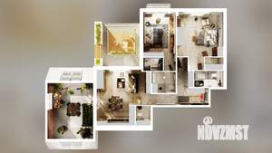 2-к квартира, вторичка, 139м2, 10/14 этаж