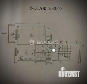 1-к квартира, вторичка, 37м2, 5/9 этаж