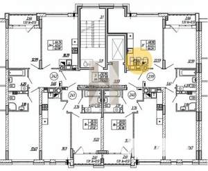 1-к квартира, вторичка, 38м2, 5/9 этаж