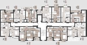 1-к квартира, вторичка, 26м2, 8/14 этаж