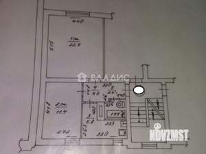2-к квартира, вторичка, 47м2, 2/3 этаж