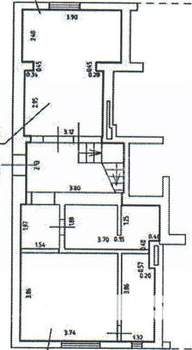 3-к квартира, вторичка, 112м2, 1/2 этаж
