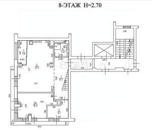 4-к квартира, вторичка, 219м2, 8/8 этаж