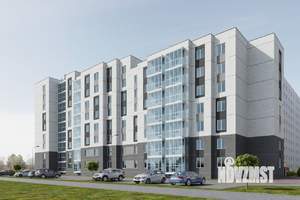 2-к квартира, строящийся дом, 67м2, 4/9 этаж