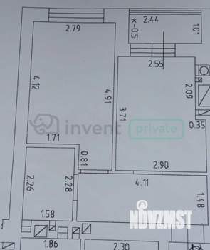 1-к квартира, вторичка, 35м2, 4/9 этаж