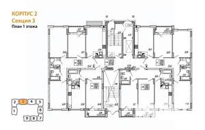 1-к квартира, вторичка, 39м2, 9/9 этаж