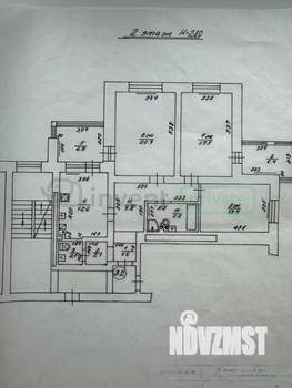 3-к квартира, вторичка, 98м2, 2/5 этаж