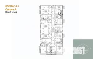 1-к квартира, вторичка, 28м2, 9/9 этаж