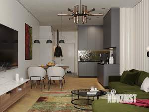 2-к квартира, сданный дом, 91м2, 5/8 этаж