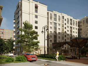 1-к квартира, вторичка, 43м2, 2/9 этаж