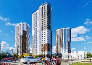 1-к квартира, вторичка, 43м2, 17/25 этаж
