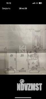 2-к квартира, вторичка, 54м2, 3/5 этаж