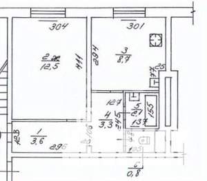 1-к квартира, вторичка, 31м2, 1/5 этаж