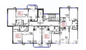 2-к квартира, строящийся дом, 58м2, 7/9 этаж