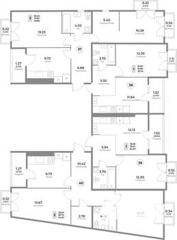 1-к квартира, вторичка, 36м2, 10/10 этаж