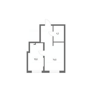 1-к квартира, вторичка, 35м2, 5/8 этаж