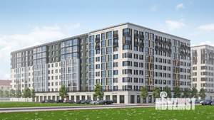 3-к квартира, строящийся дом, 79м2, 3/9 этаж