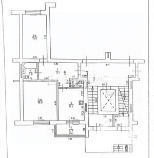 2-к квартира, вторичка, 67м2, 1/10 этаж